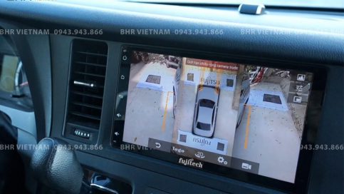 Màn hình DVD Fujitech 360 Toyota Sienna 2014 - 2020